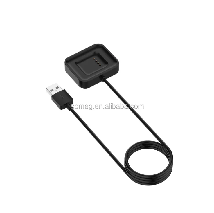 

For Xiaomi MIUI Smart Watch 100CM Charging USB Cable Charging Dock Replacement Portable Power Charger, Black