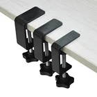 High Quality Customized Stamping Black Powder Coating Metal Office C Clamp