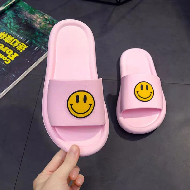 New summer models design casual female shoes soft sole with smile pattern women slippers, Black/blue/yellow/white/grey/pink/orange
New summer models design casual female shoes soft sole with smile pattern women slippers, Black/blue/yellow/white/grey/pink/orange