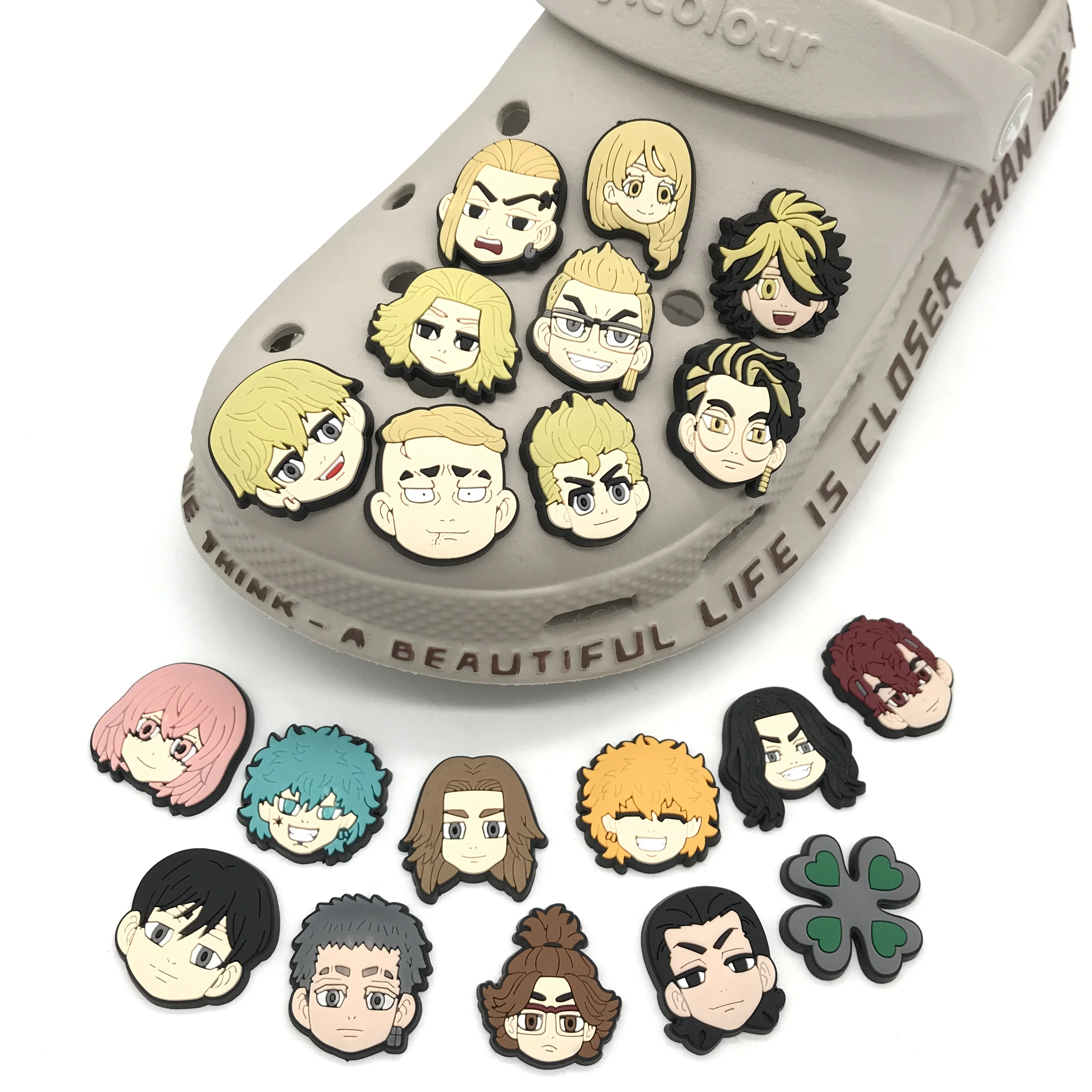 Stock Cartoon Game anime Custom Soft PVC shoe decorations clog charms Cartoon Shoe Charms for shoe decorations, Picture
Stock Cartoon Game anime Custom Soft PVC shoe decorations clog charms Cartoon Shoe Charms for shoe decorations, Picture