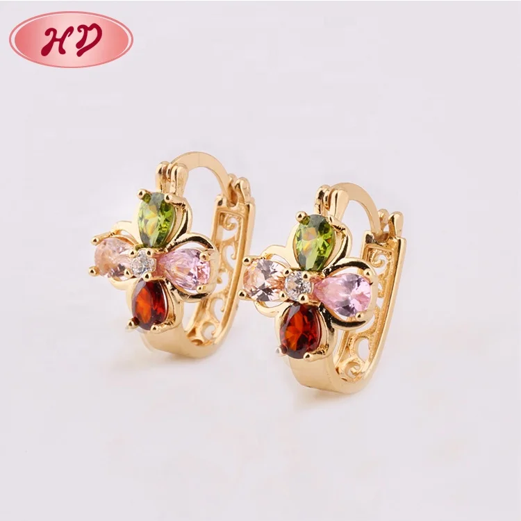 Guangzhou Latest Flower Designs Wedding Colorful Crystal Ladies Fashion Fine Jewelry Earrings For Women
Guangzhou Latest Flower Designs Wedding Colorful Crystal Ladies Fashion Fine Jewelry Earrings For Women