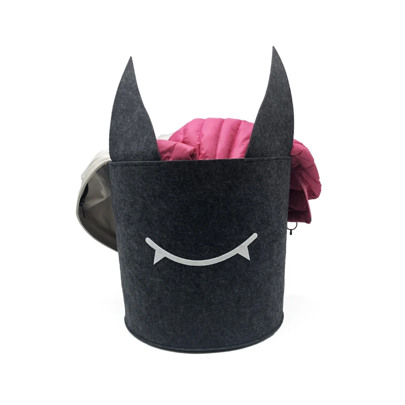 Large Portable Customized Durable Devil Kids Storage Basket Foldable Laundry Basket for Toys Bedding Nursery Blanket Storage
Large Portable Customized Durable Devil Kids Storage Basket Foldable Laundry Basket for Toys Bedding Nursery Blanket Storage