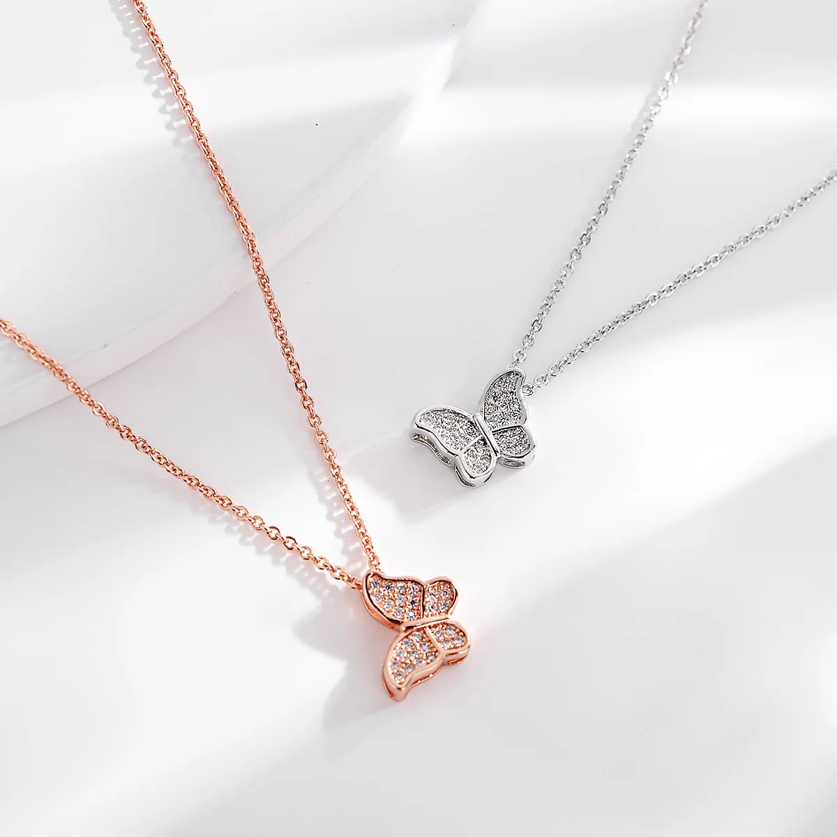 Statement Jewelry Necklace Zircon Butterfly Choker Women Fashion Accessories Necklaces, Rose gold/silver
Statement Jewelry Necklace Zircon Butterfly Choker Women Fashion Accessories Necklaces, Rose gold/silver