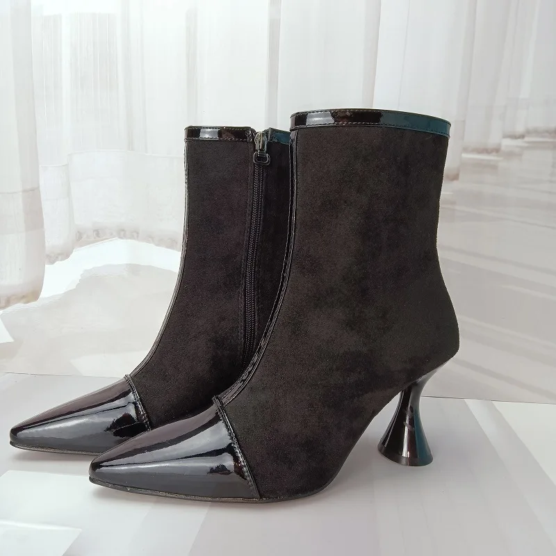 2023 lady fashion boots plus size rubber pointed toe boots for women ladies winter ankle boots women shoes
2023 lady fashion boots plus size rubber pointed toe boots for women ladies winter ankle boots women shoes