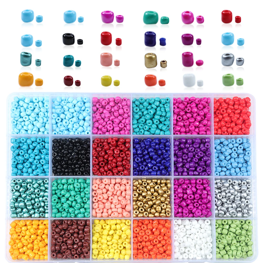 24 color Boxed rice beads Jewelry Findings Accessories Set Jump Rings Earring Hook For Jewelry Making necklace diy material, Multicolor
24 color Boxed rice beads Jewelry Findings Accessories Set Jump Rings Earring Hook For Jewelry Making necklace diy material, Multicolor