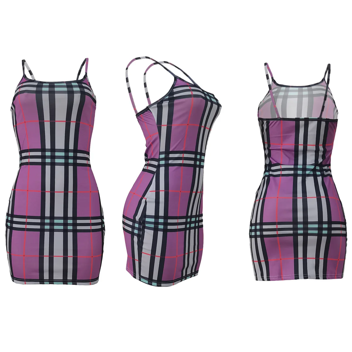 2021 Plaid Dress Women Sexy Bodycon Dress Spaghetti Straps Party Club Midi Dress2020 Women Sexy Backless Spaghetti Strap Plaid B
2021 Plaid Dress Women Sexy Bodycon Dress Spaghetti Straps Party Club Midi Dress2020 Women Sexy Backless Spaghetti Strap Plaid B