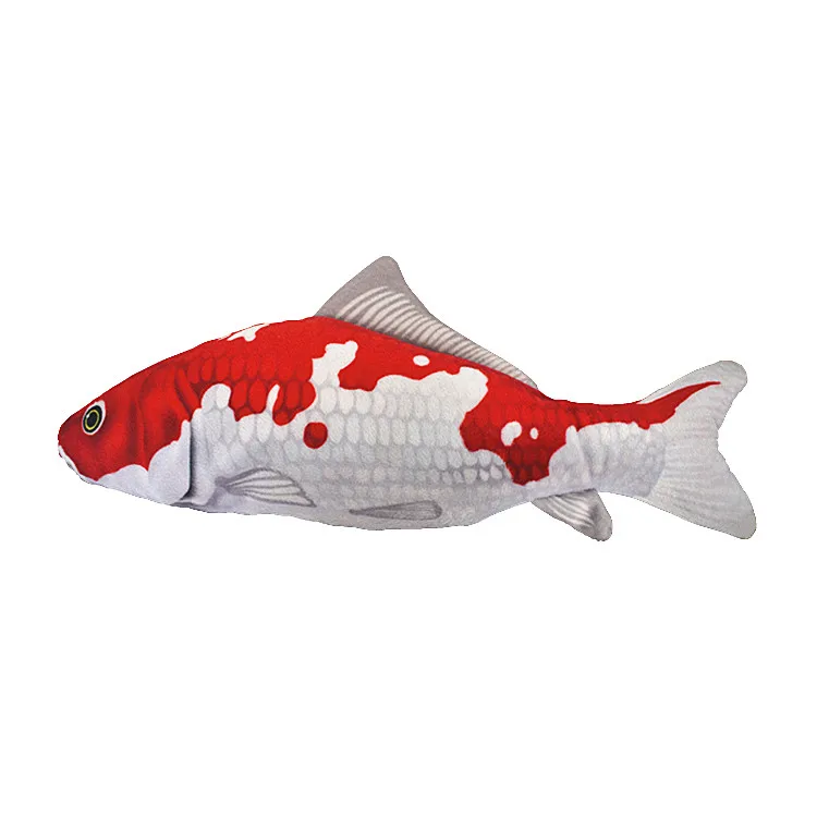 flopping cat kicker simulation doll fish realistic plush fish catnip toy perfect models fish with catnip toys for cat, Customized
flopping cat kicker simulation doll fish realistic plush fish catnip toy perfect models fish with catnip toys for cat, Customized