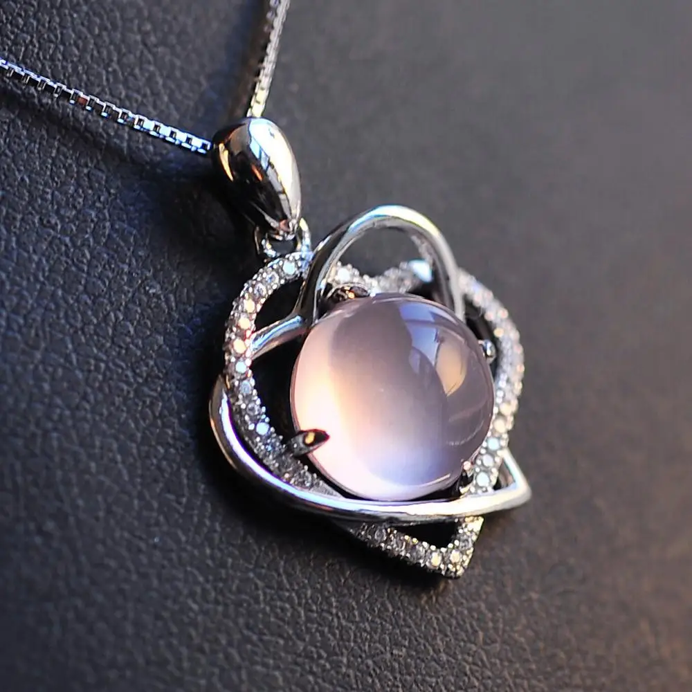 HOVANCI Natural jewelry gemstone heart shape pendants 925 silver pink rose quartz pendant, Purple,pink,green,grapevine
HOVANCI Natural jewelry gemstone heart shape pendants 925 silver pink rose quartz pendant, Purple,pink,green,grapevine