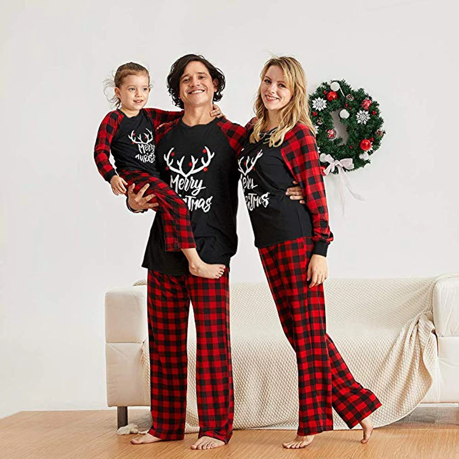 XS~3XL New Arrivals Christmas Pajamas Factory Wholesale Christmas Printed Home Wear Family Pajamas Christmas, Customized color
XS~3XL New Arrivals Christmas Pajamas Factory Wholesale Christmas Printed Home Wear Family Pajamas Christmas, Customized color