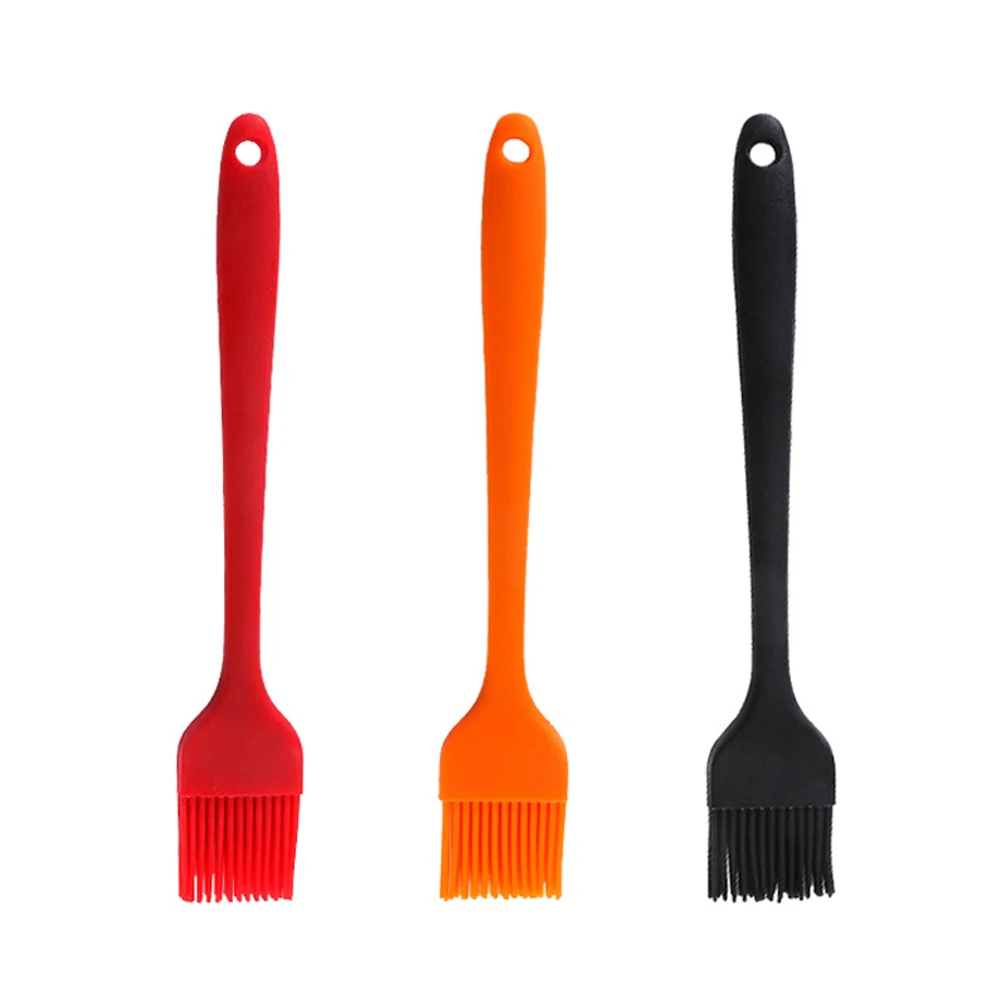 Kitchen Tools Built-in Metal Durable Large Size Silicone Cooking Oil Brush, Black orange red
Kitchen Tools Built-in Metal Durable Large Size Silicone Cooking Oil Brush, Black orange red