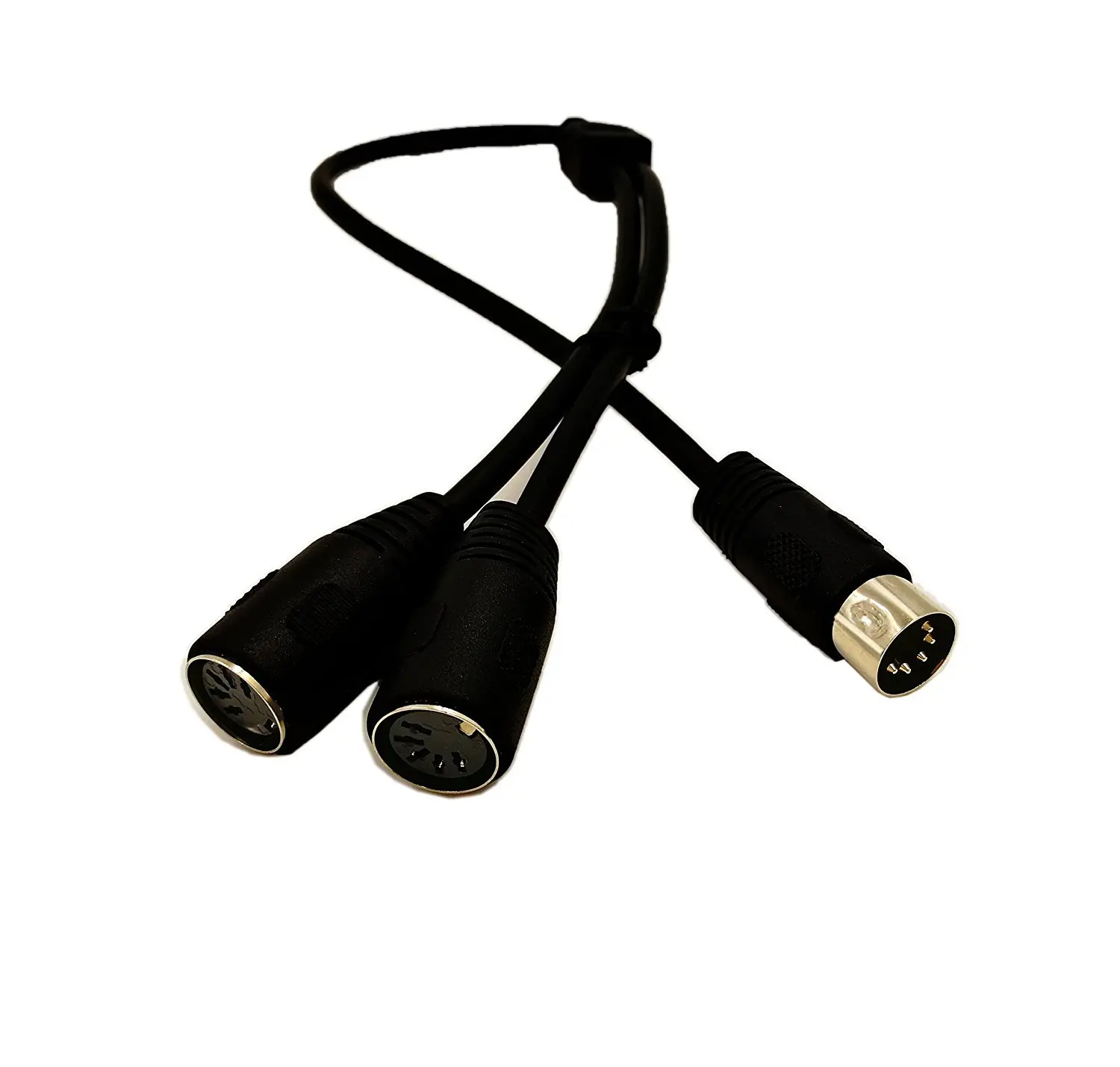 5 PIN MIDI DIN 1 Male Plug to 2x Female Socket Y Splitter Adapter Cable 50cm Converter 5 pin extension cable
5 PIN MIDI DIN 1 Male Plug to 2x Female Socket Y Splitter Adapter Cable 50cm Converter 5 pin extension cable