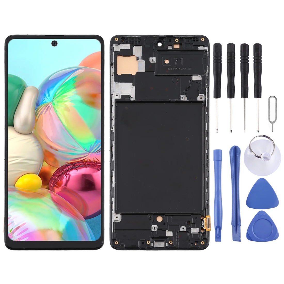 

Mobile Phone LCD Digitizer Accessories Parts mobile lcd screen Mobile Phone LCDs Touch Display for Samsung Galaxy A71 / SM-A715