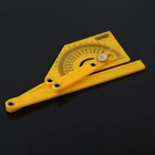 6 inch Plastic Multi Angle Finders 180 Degree Protractor