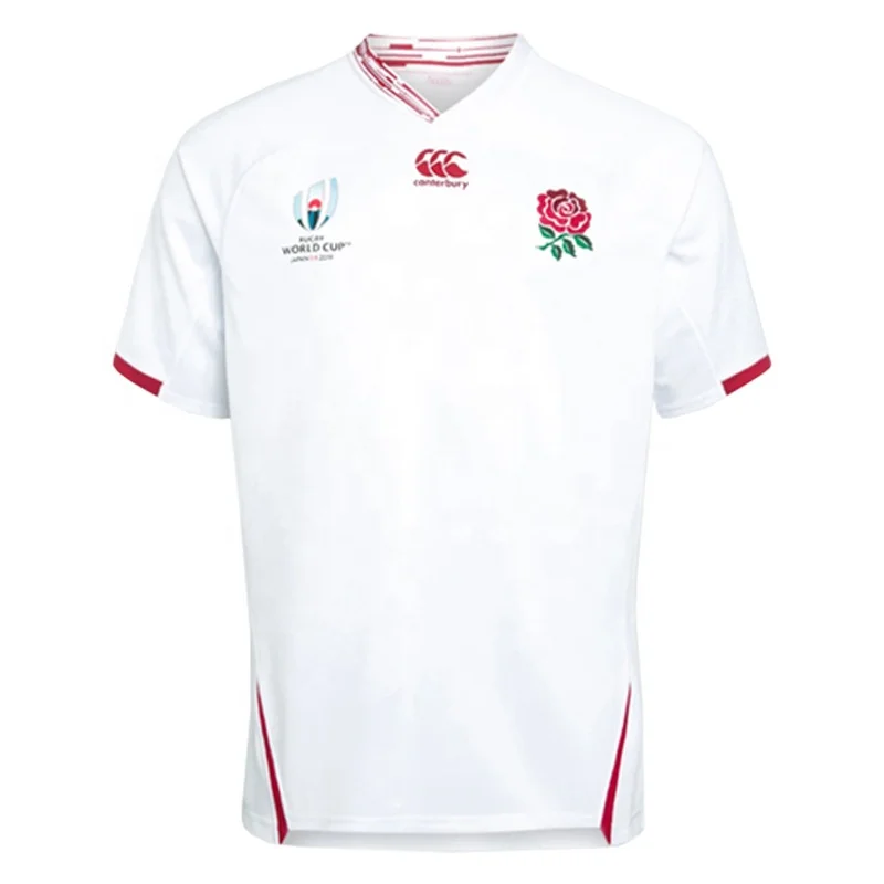 

New Model Blank Design Custom Futebol Sublimation Men's Official World Cup 2019 Rugby Jersey T-Shirt, No color limited