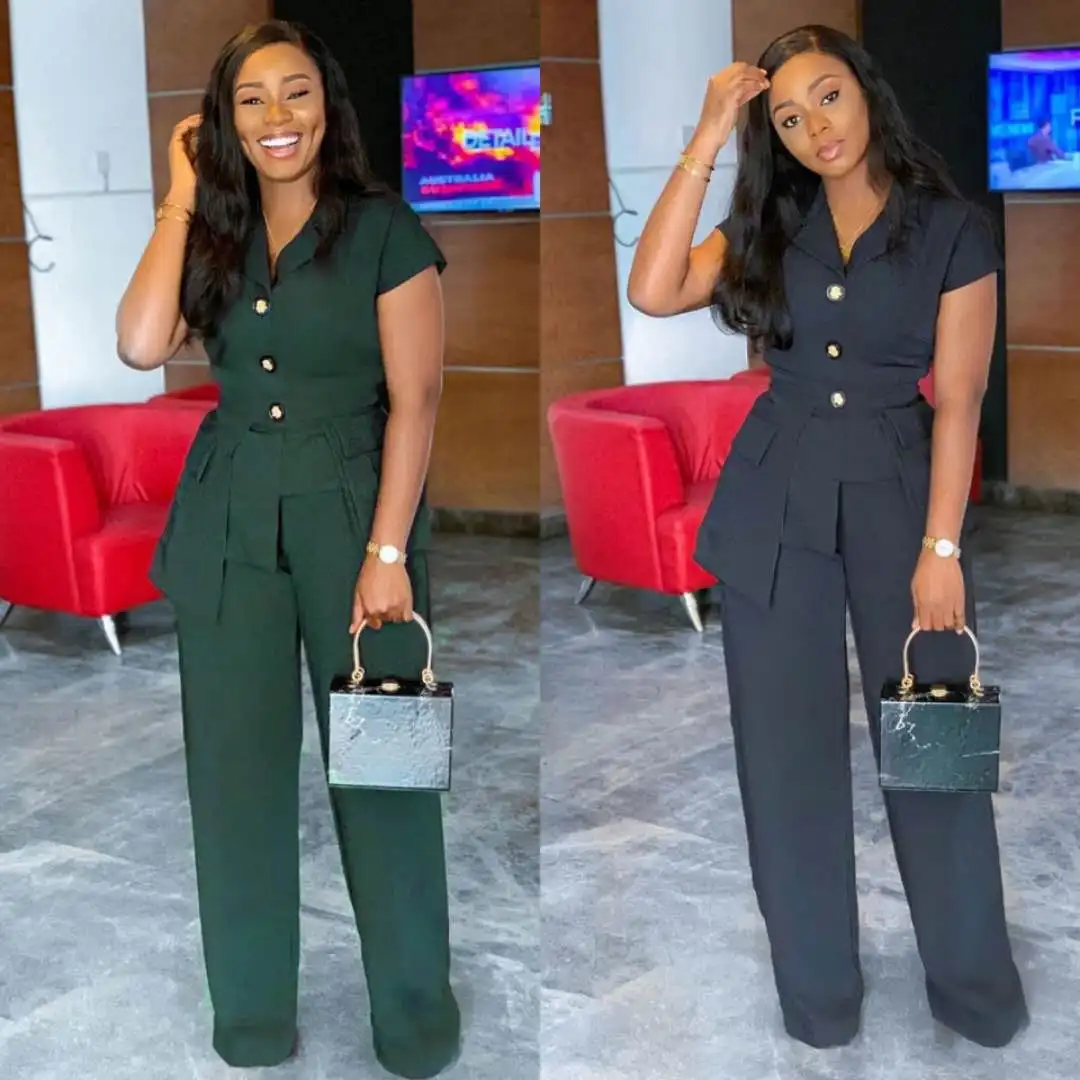 Turkey women office clothing smart wear hot sale African 2-pieces suit tops and pants, Dark green,black
Turkey women office clothing smart wear hot sale African 2-pieces suit tops and pants, Dark green,black