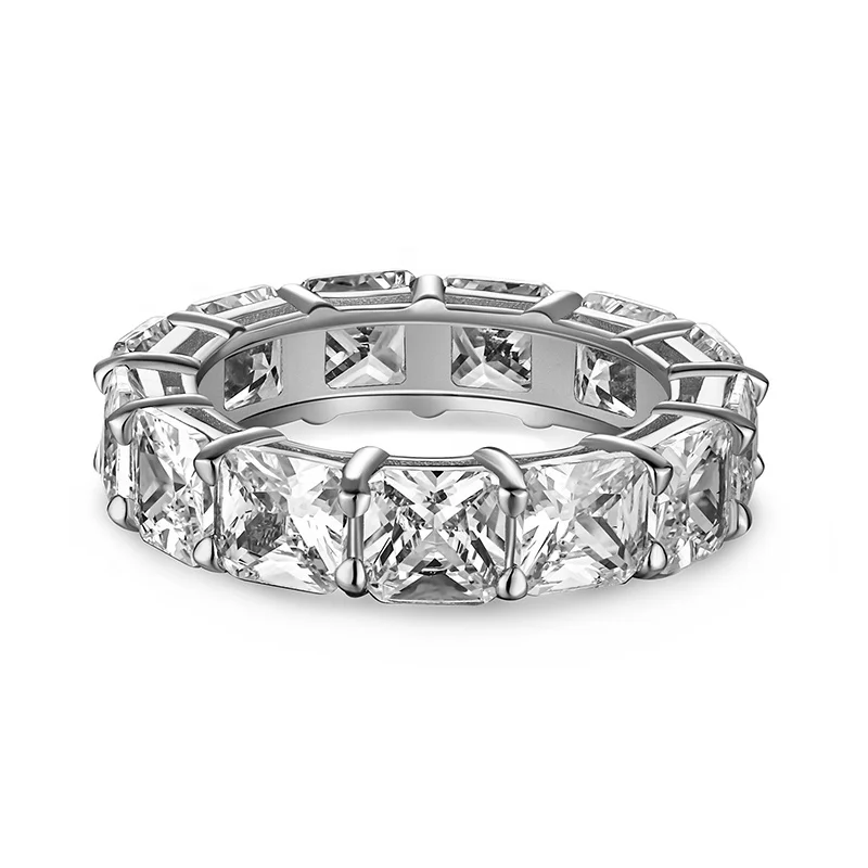 2021 Hot Popular New Design Fashion 925 Sterling silver Ring Princess Cut Cubic Zircon Diamond Hip Hop Rings For Men Women
2021 Hot Popular New Design Fashion 925 Sterling silver Ring Princess Cut Cubic Zircon Diamond Hip Hop Rings For Men Women