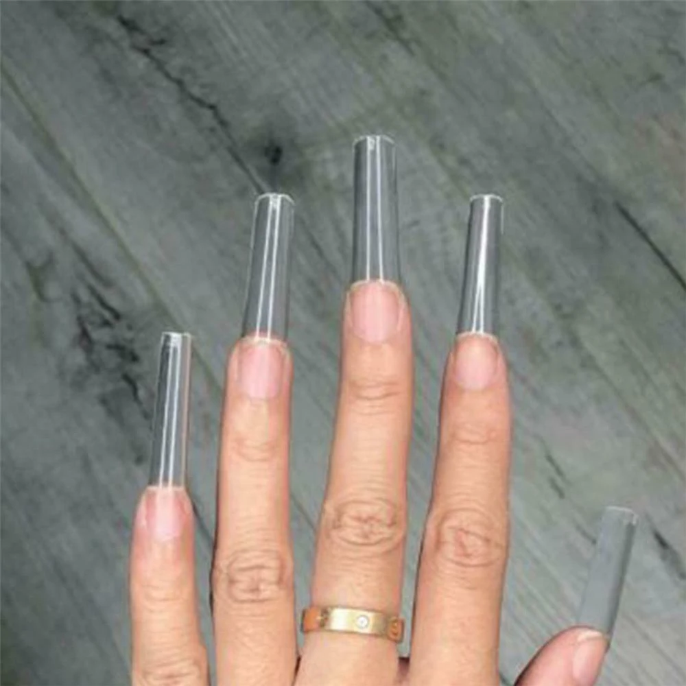 500PCS/Bag Long Curved Tip False Nails Acrylic nail supplier for Nail Manufacturing
500PCS/Bag Long Curved Tip False Nails Acrylic nail supplier for Nail Manufacturing