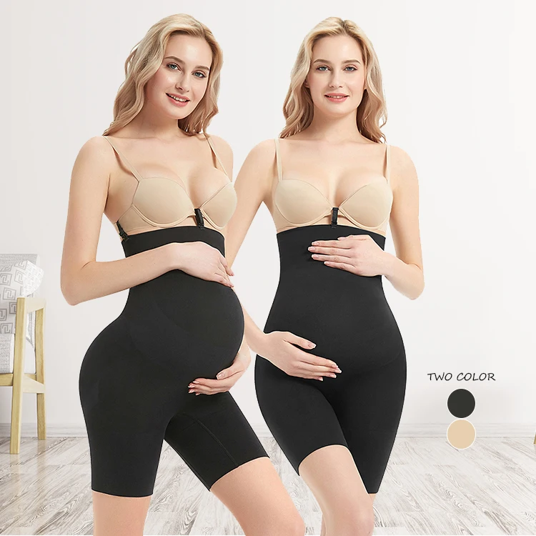 Skin-Friendly High Elastic Enhancer Butt Lifter Pregnancy Underwear Belly Support Shorts Seamless Maternity Shapewear For Women, Black
Skin-Friendly High Elastic Enhancer Butt Lifter Pregnancy Underwear Belly Support Shorts Seamless Maternity Shapewear For Women, Black