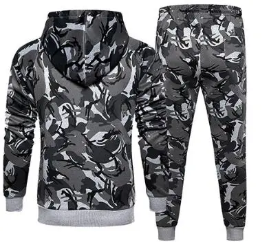 2020 new casual fashion hooded camouflage zipper cardigan sweater sportswear two-piece suit
2020 new casual fashion hooded camouflage zipper cardigan sweater sportswear two-piece suit