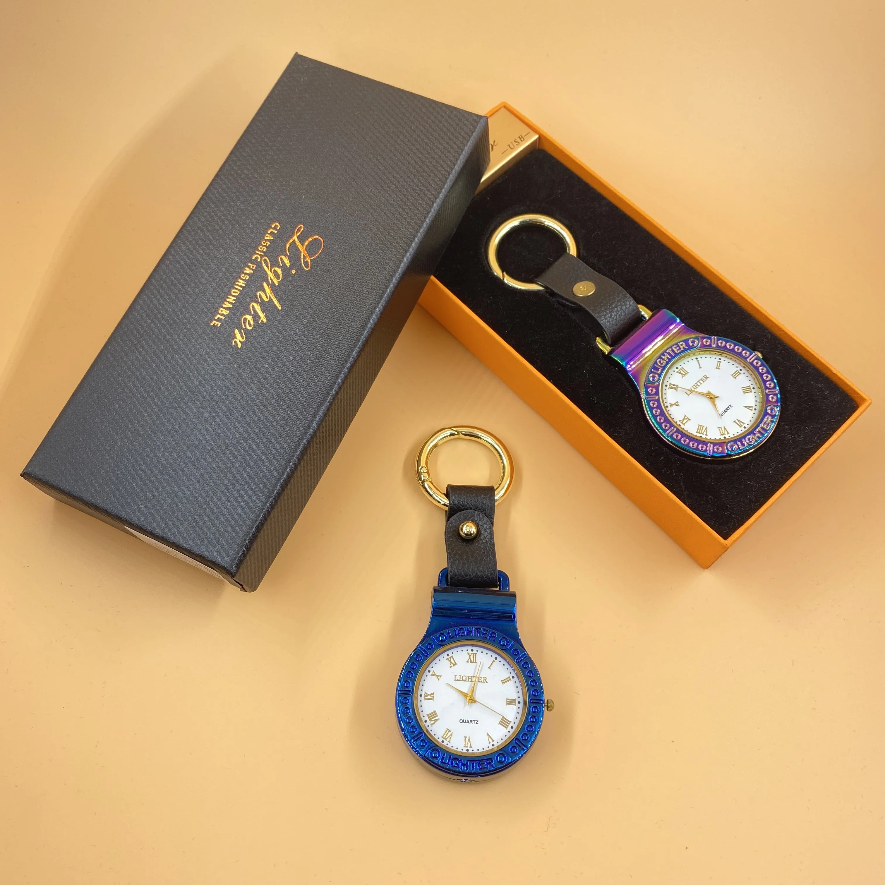 Hot Lighter Power Display Metal Electric Usb Cigarette Flashlight Watch Lighter, Mix color
Hot Lighter Power Display Metal Electric Usb Cigarette Flashlight Watch Lighter, Mix color