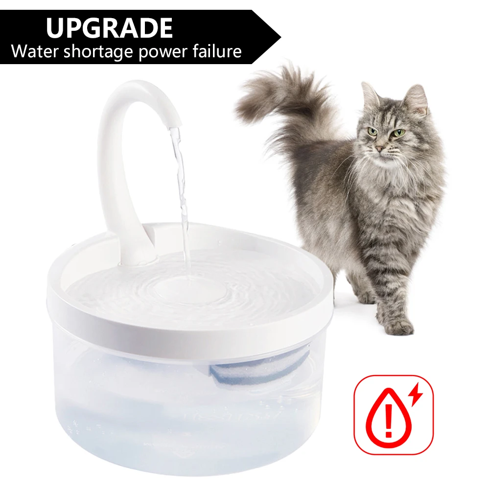 Pet Water Fountain Cat Water Dispenser Automatic power-off Drinking Fountain for Cats Dogs
Pet Water Fountain Cat Water Dispenser Automatic power-off Drinking Fountain for Cats Dogs
