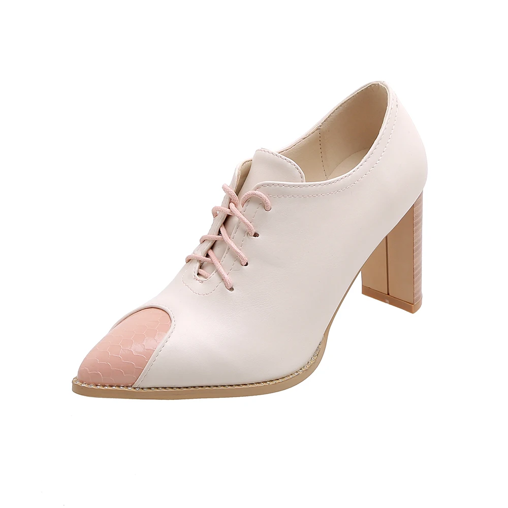 New Fashion Pointed Toe Casual Lace-up Heels for Girls, Orange,pink, black
New Fashion Pointed Toe Casual Lace-up Heels for Girls, Orange,pink, black