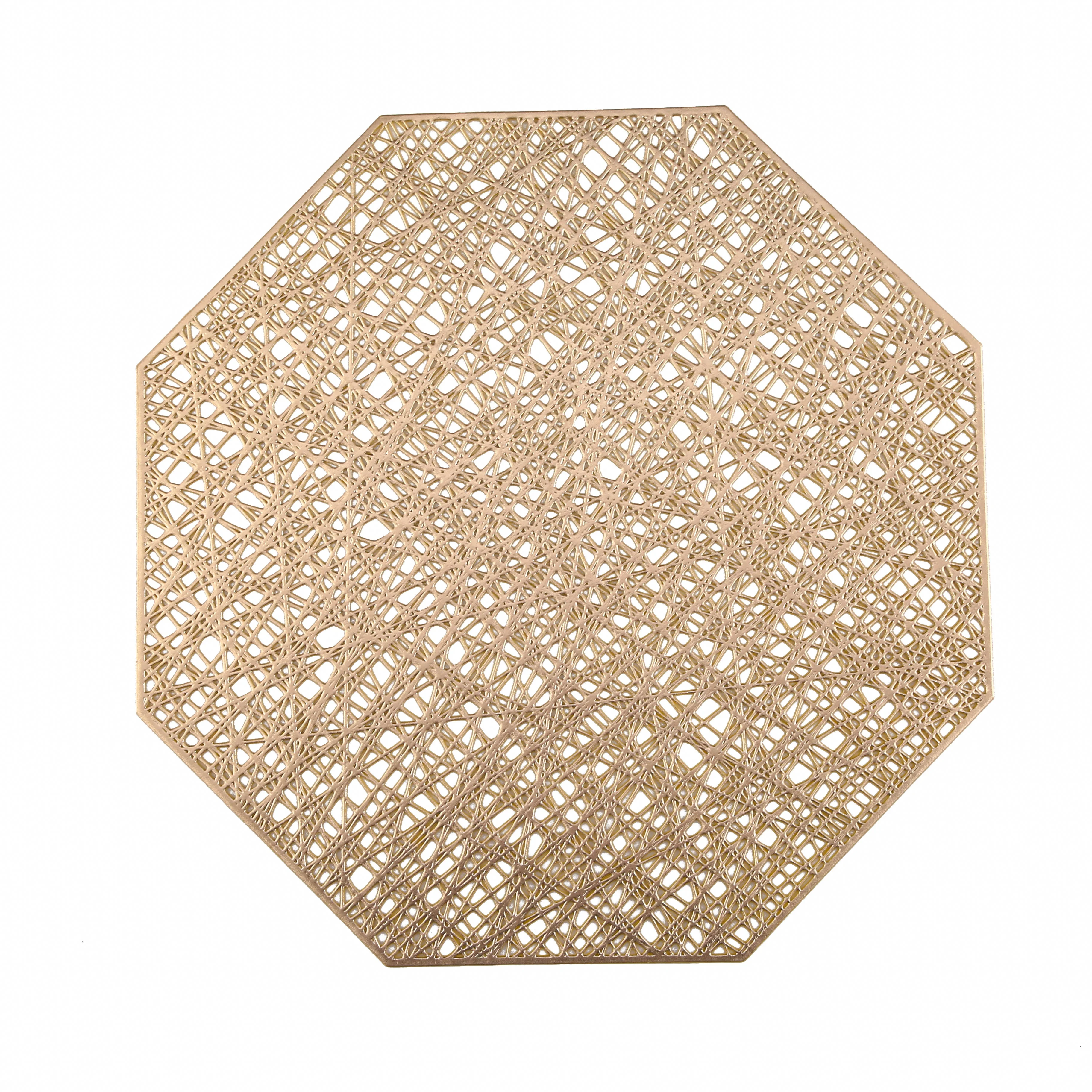 IN STOCK Octagonal Non Slip Placemats Hollow Out Vinyl Mats Kitchen Table Mats,aet of 4, Gold, silver
IN STOCK Octagonal Non Slip Placemats Hollow Out Vinyl Mats Kitchen Table Mats,aet of 4, Gold, silver