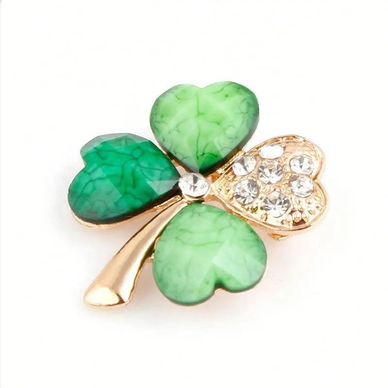 Four Leaf Clover Resin Alloy Brooch Exquisite Plant Diamond Brooch Hollow Women's Floral Brooch, Colorful
Four Leaf Clover Resin Alloy Brooch Exquisite Plant Diamond Brooch Hollow Women's Floral Brooch, Colorful