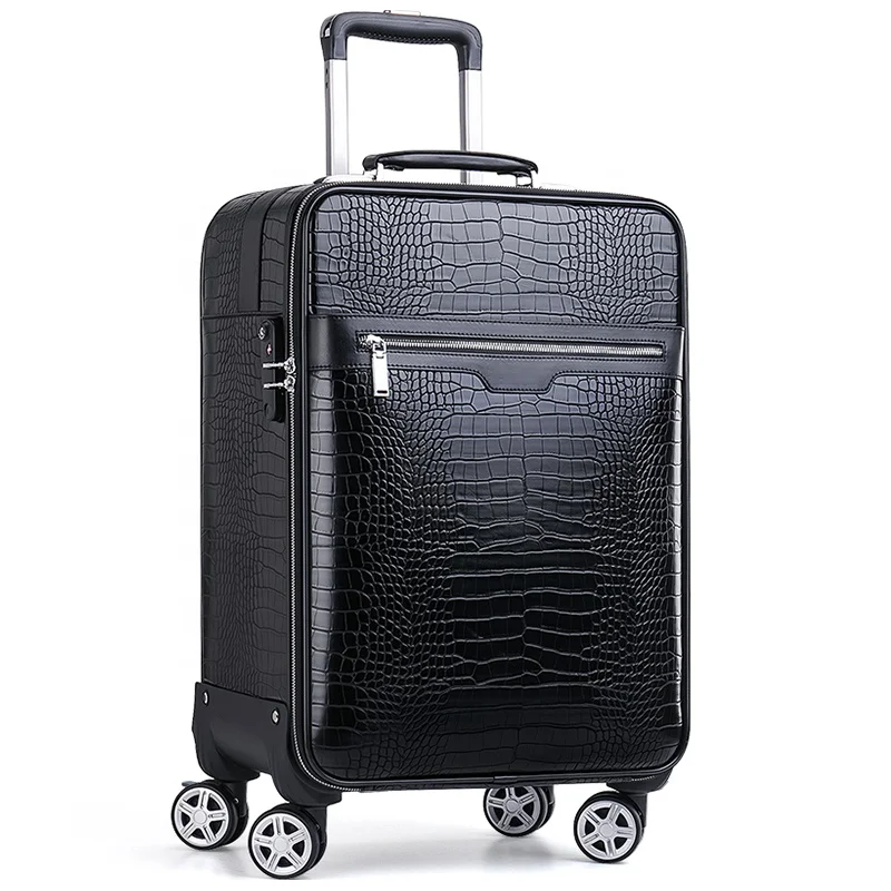Business travel luggage pu leather suitcase luggage 4 wheels trolley luggage bags, Black, red, brown.customized
Business travel luggage pu leather suitcase luggage 4 wheels trolley luggage bags, Black, red, brown.customized