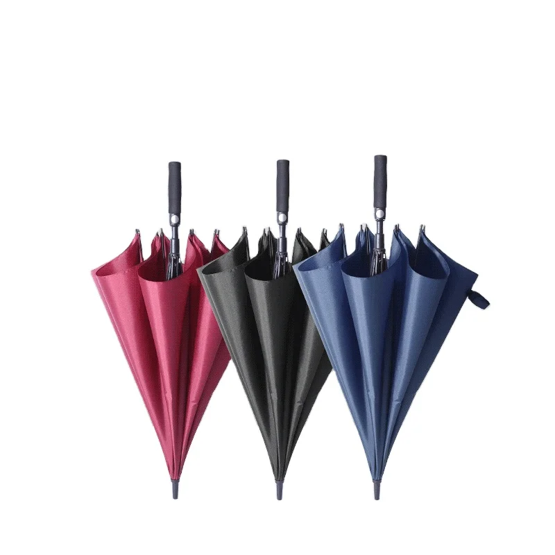 Golf straight umbrella sunshade manual oversized double umbrella automatic long handle umbrella, Black, dark blue, wine red
Golf straight umbrella sunshade manual oversized double umbrella automatic long handle umbrella, Black, dark blue, wine red