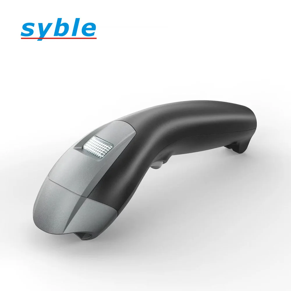 Syble 2D QR Code Scanner Barcode Scanning Gun CMOS Handheld wired Barcode Scanner, Black+grey
Syble 2D QR Code Scanner Barcode Scanning Gun CMOS Handheld wired Barcode Scanner, Black+grey