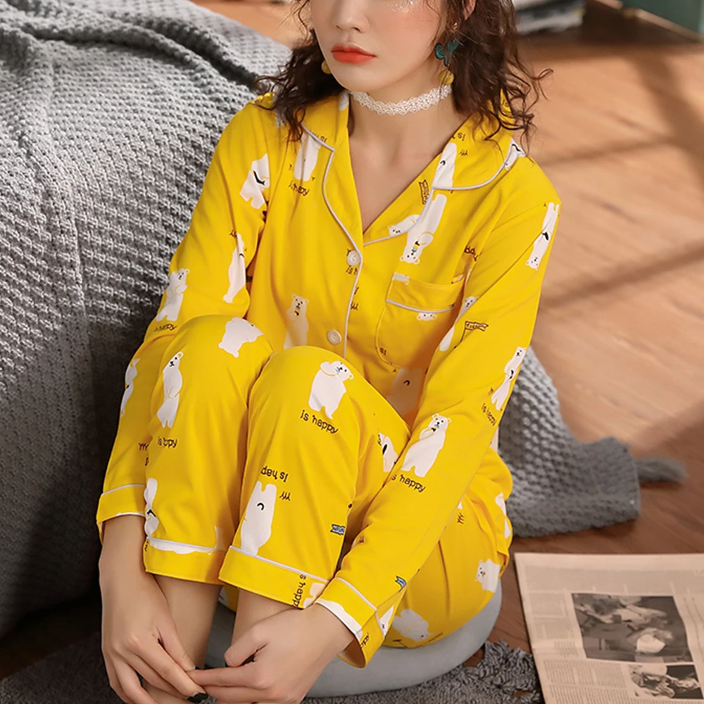 2020 Ladies Pajamas Long Sleeve Milk Silk Korean Version Of Cute Cardigan Can Be Worn With A Home Service Suit, Pink blue
2020 Ladies Pajamas Long Sleeve Milk Silk Korean Version Of Cute Cardigan Can Be Worn With A Home Service Suit, Pink blue