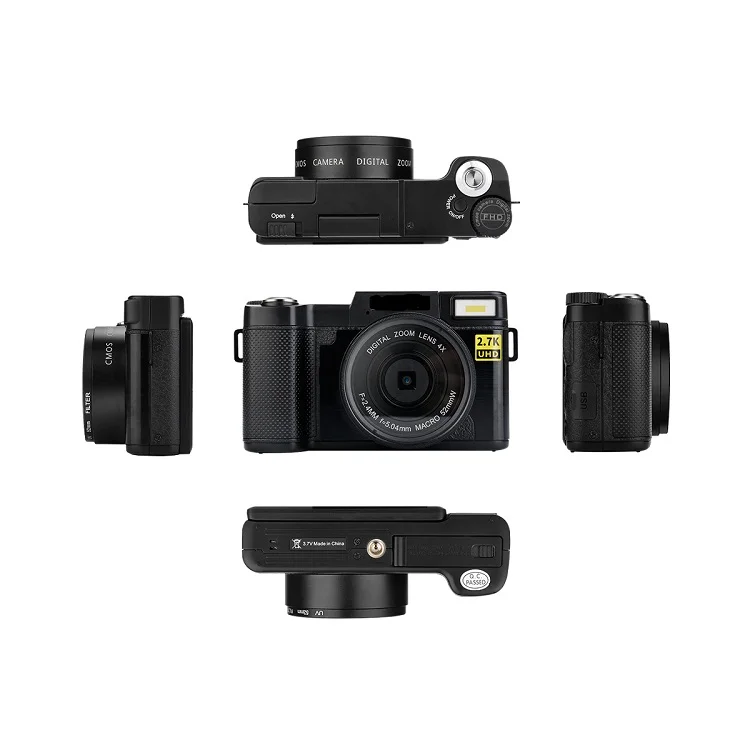 2.7k WIFI Digital Camera with 3.0 inch 180 Degree Rotation Flip LCD Retractrable Flashlight
2.7k WIFI Digital Camera with 3.0 inch 180 Degree Rotation Flip LCD Retractrable Flashlight