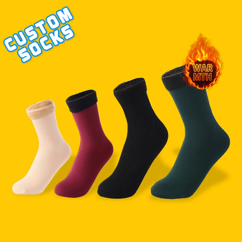 Custom Adult Women Men Warm Black Skin Seamless Solid Thermal Cashmere Snow Velvet Boots Home Floor Sleep Plush Winter Socks, Custom color
Custom Adult Women Men Warm Black Skin Seamless Solid Thermal Cashmere Snow Velvet Boots Home Floor Sleep Plush Winter Socks, Custom color