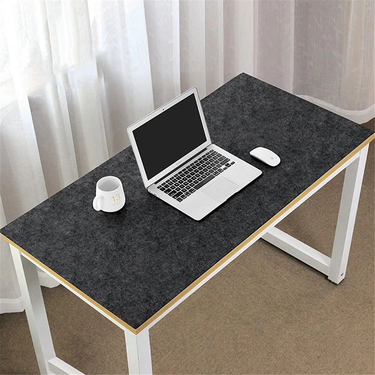 Upin 3mm Large 90 * 45 cm custom Felt Desk pad Desktop Mat for Computer keyboard, Grey blue
Upin 3mm Large 90 * 45 cm custom Felt Desk pad Desktop Mat for Computer keyboard, Grey blue