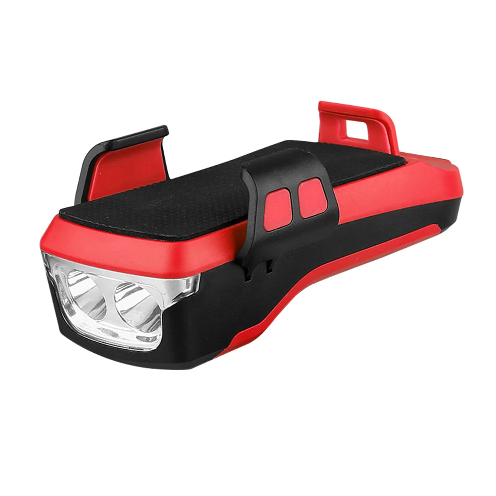 2021 New Best Sale 4 in 1 Bike Accessories Horn Phone Holder Alarm Belling Colorful USB Rechargeable Led Bicycle Light, Red/blue/black
2021 New Best Sale 4 in 1 Bike Accessories Horn Phone Holder Alarm Belling Colorful USB Rechargeable Led Bicycle Light, Red/blue/black