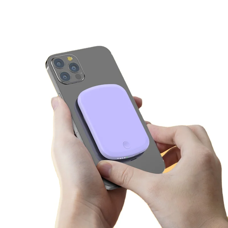 10000mAh 2021 NEW Magnetic Wireless Power Bank For Magnetic powerbank Mobile Phone Charger For iPhone 12 Pro, Black/purple/pink
10000mAh 2021 NEW Magnetic Wireless Power Bank For Magnetic powerbank Mobile Phone Charger For iPhone 12 Pro, Black/purple/pink