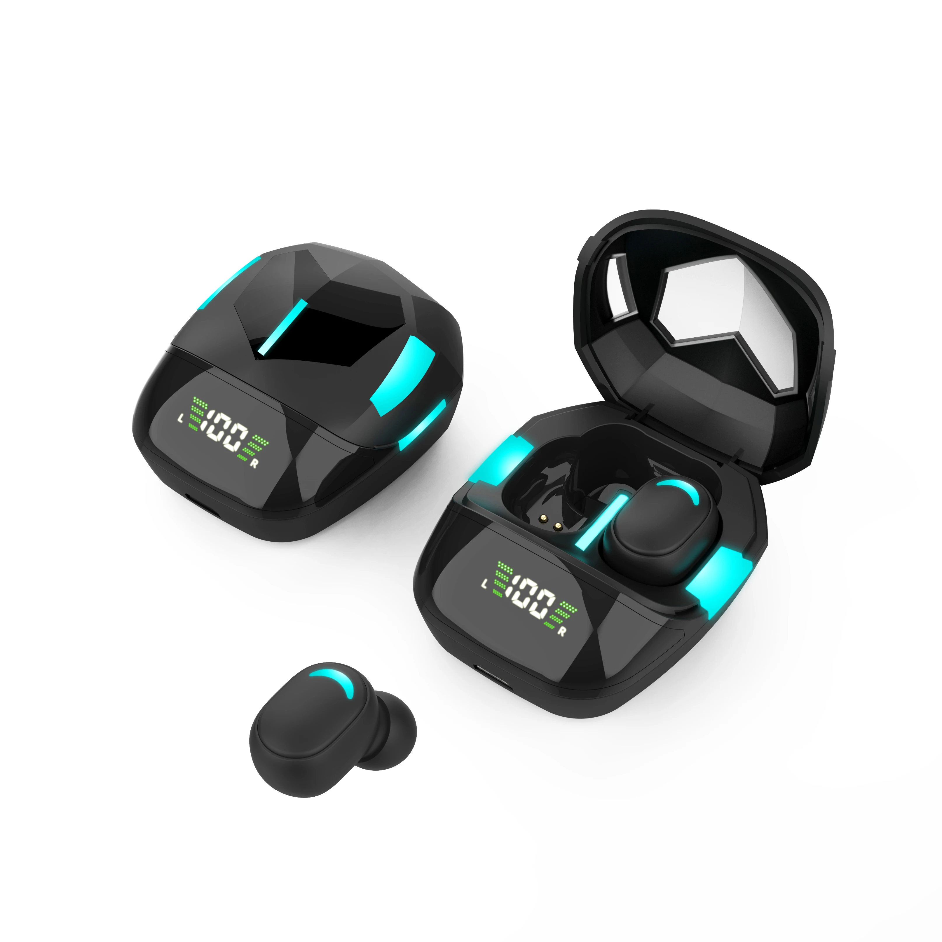 G7S Gaming Headset 5.1 TWS True Wireless Headphone Noise Reduction LED Display Earphones Gaming Low Latency
G7S Gaming Headset 5.1 TWS True Wireless Headphone Noise Reduction LED Display Earphones Gaming Low Latency