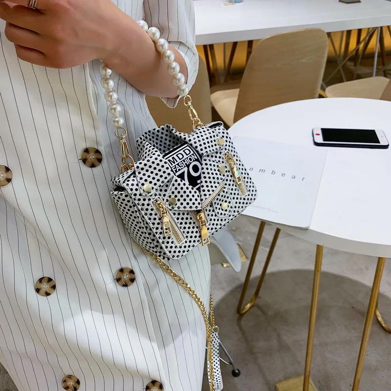 new pearls handle chain shoulder bag ladies fashion purse handbags branded pocketbooks purses, White,black
new pearls handle chain shoulder bag ladies fashion purse handbags branded pocketbooks purses, White,black