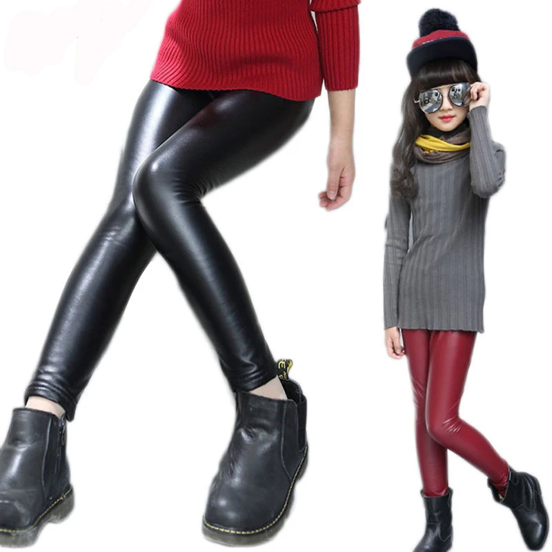PU Girls Leggings Spring Autumn Leggings For Girl Children Leather Skinny Pants Kids Leggins Teenager Trousers 8 10 12 Years
PU Girls Leggings Spring Autumn Leggings For Girl Children Leather Skinny Pants Kids Leggins Teenager Trousers 8 10 12 Years