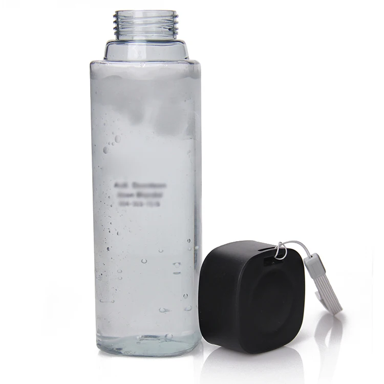Hot Selling Clear Frosted Square Plastic Water Bottle With Plastic Or Wood Lid, Red, purple, green, black, clear, pink
Hot Selling Clear Frosted Square Plastic Water Bottle With Plastic Or Wood Lid, Red, purple, green, black, clear, pink