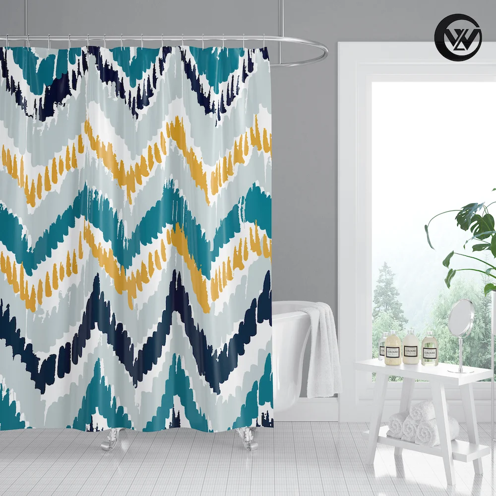 Wholesale Digital Printed Bohemian Geometry Kids Bath Shower Curtain, Wholesale Printing Green Bathroom Curtain/, Accept customized color
Wholesale Digital Printed Bohemian Geometry Kids Bath Shower Curtain, Wholesale Printing Green Bathroom Curtain/, Accept customized color