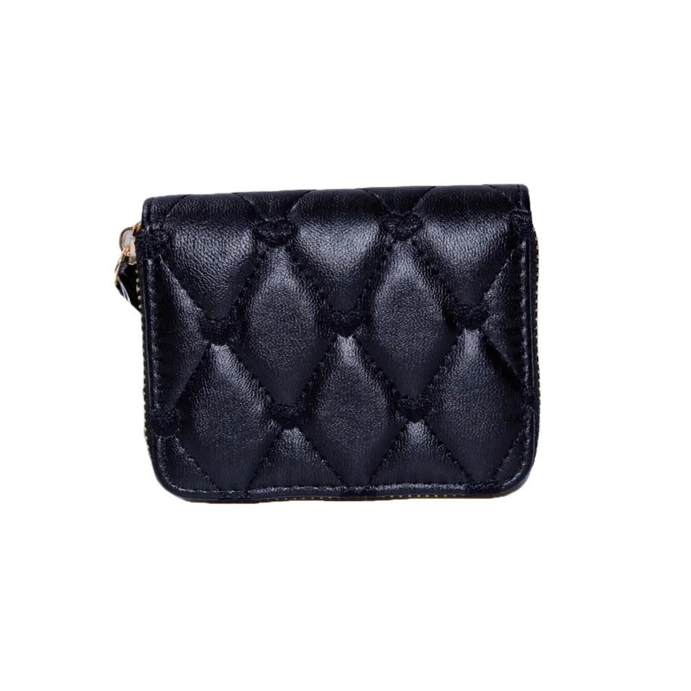 

Fashion Free Zipper Ladies Wallets Purses $0.01 Custom Mini Pu Leather Long Card Holder Women Wallets, Customized color