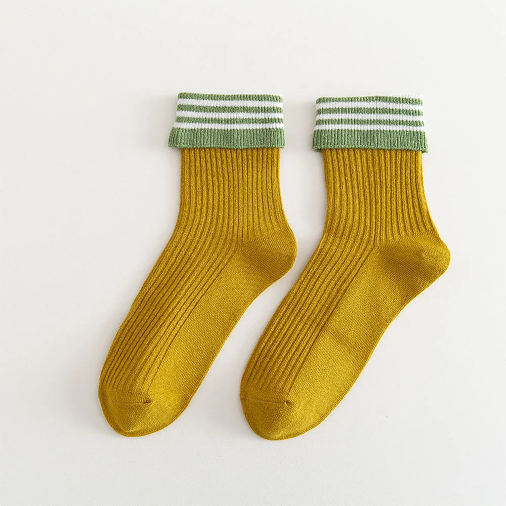 Hot Sale Wholesale Cheap Rollover Stripe Pile Fashion Cotton Bamboo Fiber Crew Socks Womens
Hot Sale Wholesale Cheap Rollover Stripe Pile Fashion Cotton Bamboo Fiber Crew Socks Womens
