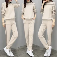 Fashionable new arrival girls spring round neck sport sweater and pants twin set
Fashionable new arrival girls spring round neck sport sweater and pants twin set