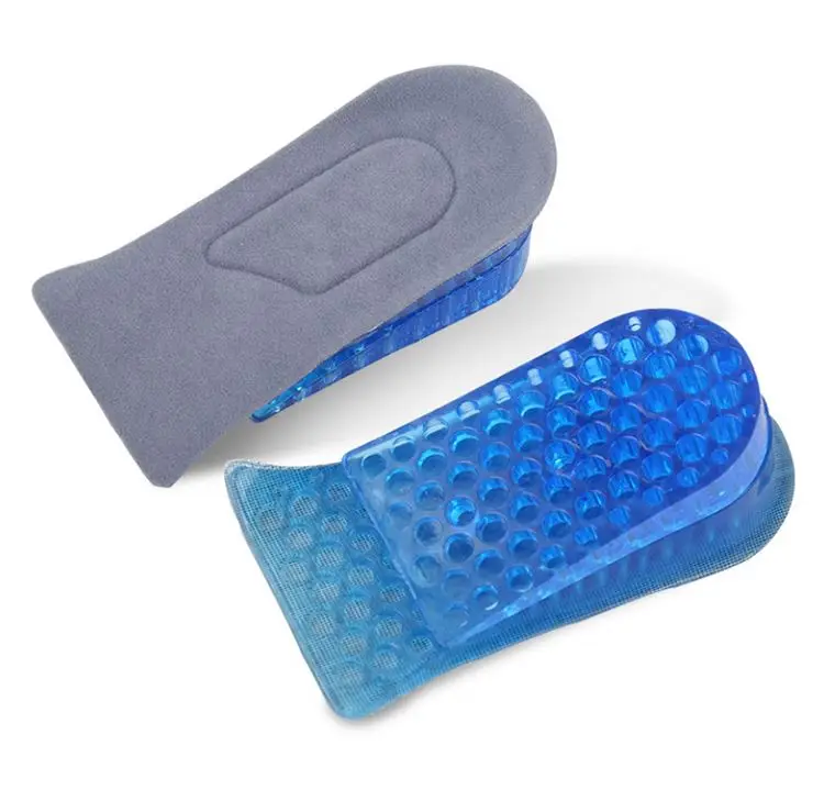 Invisible Unisex Half Silicone Foot Pad Sticky Gel Height Increasing Insole Heel Lifts For Shoes, Grey
Invisible Unisex Half Silicone Foot Pad Sticky Gel Height Increasing Insole Heel Lifts For Shoes, Grey