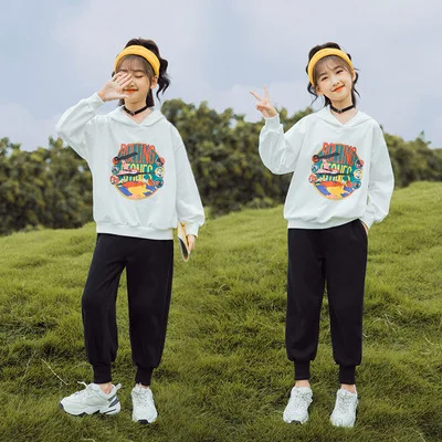 New Style 2021 Fall Kids Hoodie Sets Loose Long Sleeve Hoodies Two Piece Pants Sets Girls Hoodie Pants Sets
New Style 2021 Fall Kids Hoodie Sets Loose Long Sleeve Hoodies Two Piece Pants Sets Girls Hoodie Pants Sets
