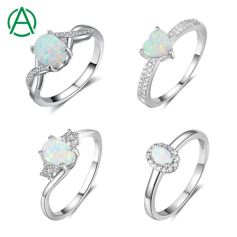 ArthurGem 925 Sterling Silver White Opal Zircon Ring for Women Opal Wedding Engagement Ring Size 6 7 8
ArthurGem 925 Sterling Silver White Opal Zircon Ring for Women Opal Wedding Engagement Ring Size 6 7 8