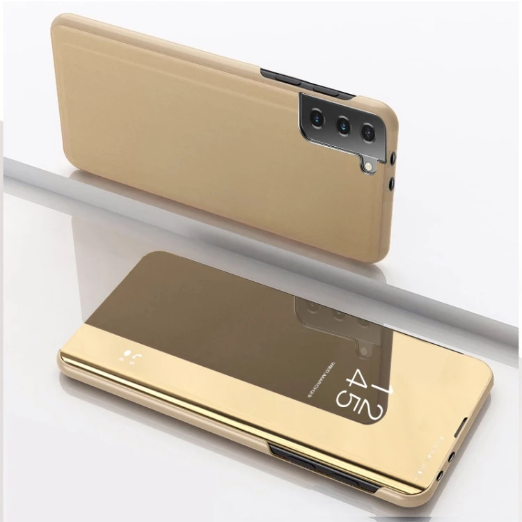 wholesale custom plated mirror horizontal luxury flip leather phone case for Galaxy S21
wholesale custom plated mirror horizontal luxury flip leather phone case for Galaxy S21