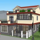 anti-knock prefabricated concrete precast modular house machinery and equipment